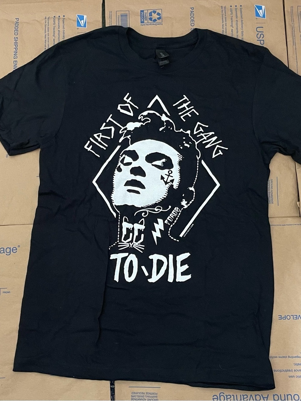 'First of the Gang To Die' Graphic BNWT size Small